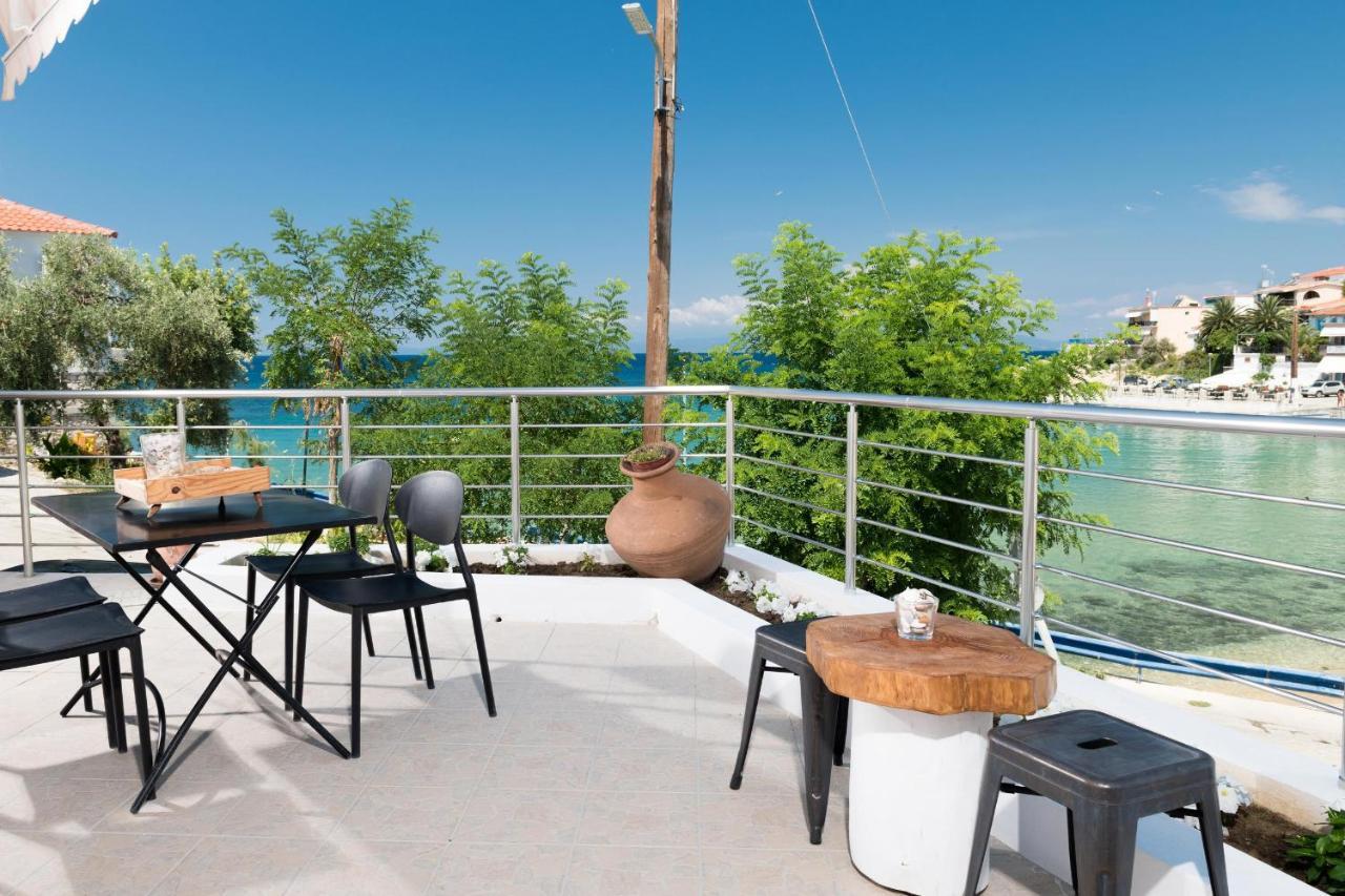 Konstantinou Deluxe Apartments Skála Marión Exterior foto